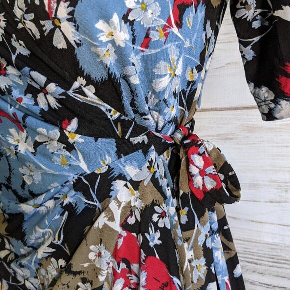 Motherhood Maternity Wrap Dress sz S - Picture 3 of 5